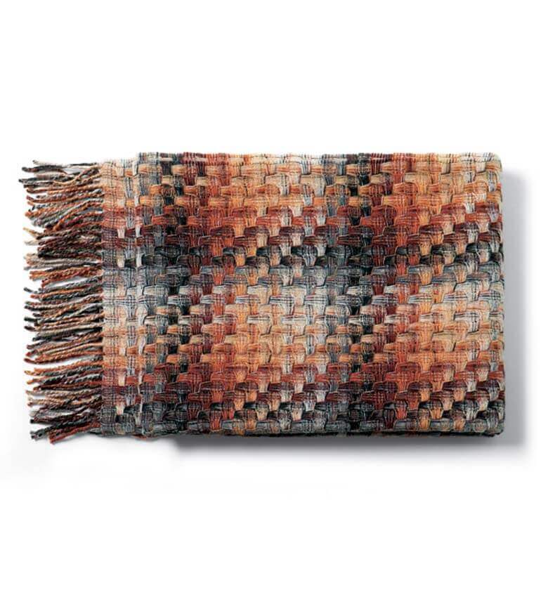 Plaid Missoni Husky 160 - confort et douceur en Pure Laine