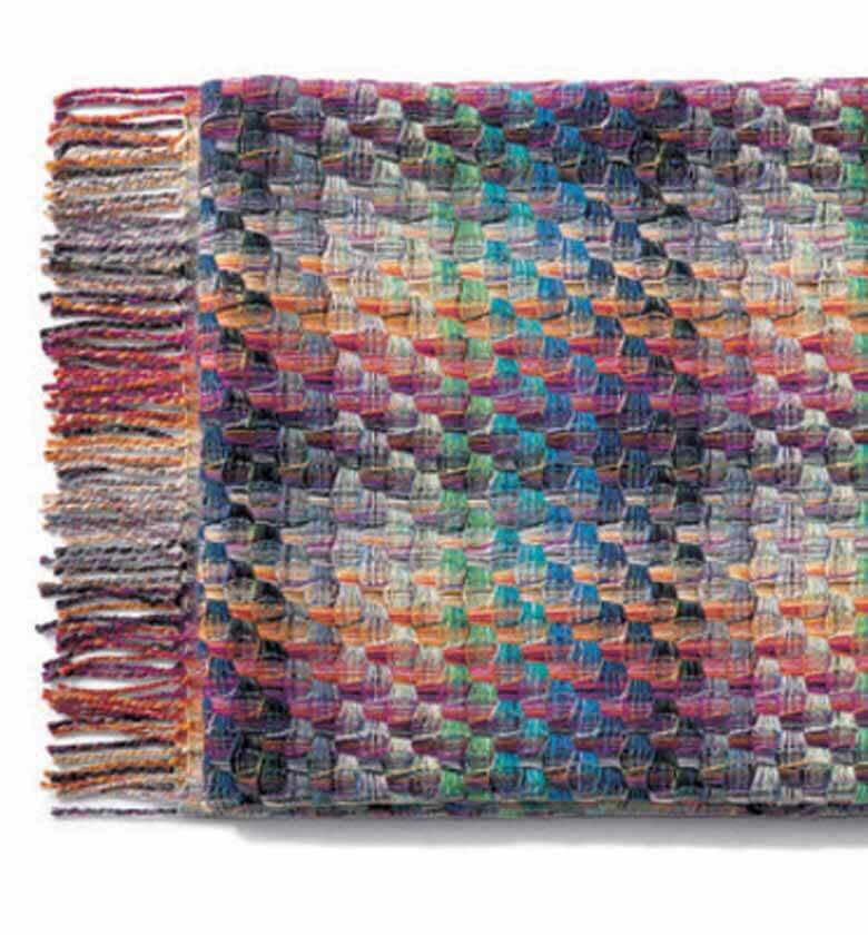 Plaid Pure Laine - détail texture douce pour canapé et chambre