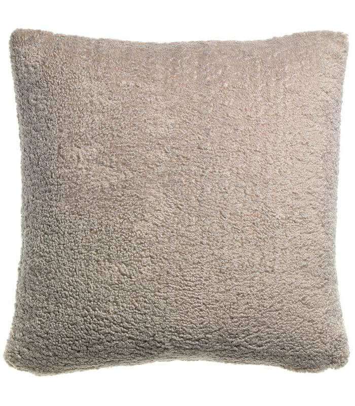 Coussin Fausse Fourrure Barry Lin 45 x 45 cm, Vivaraise