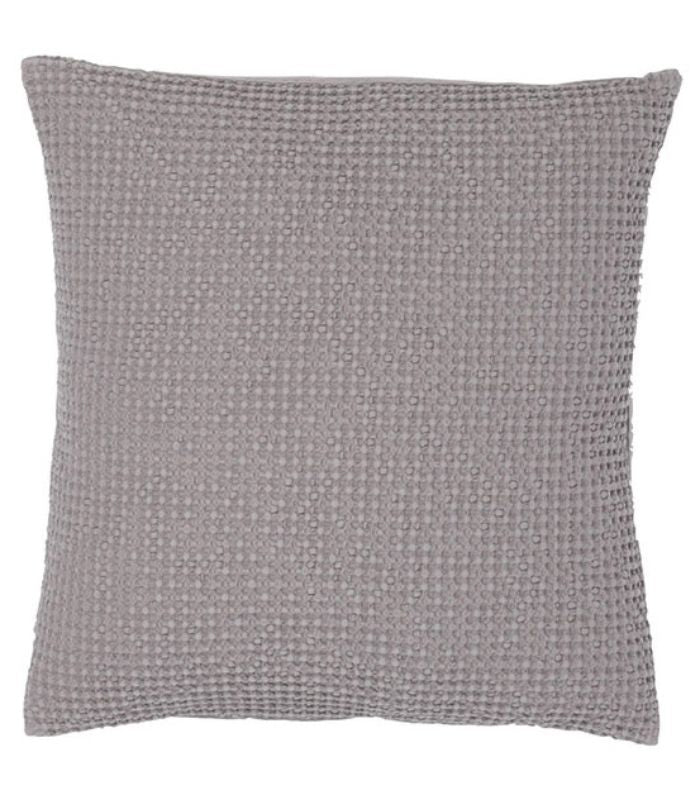 Coussin Coton MAIA Gris Clair, Vivaraise