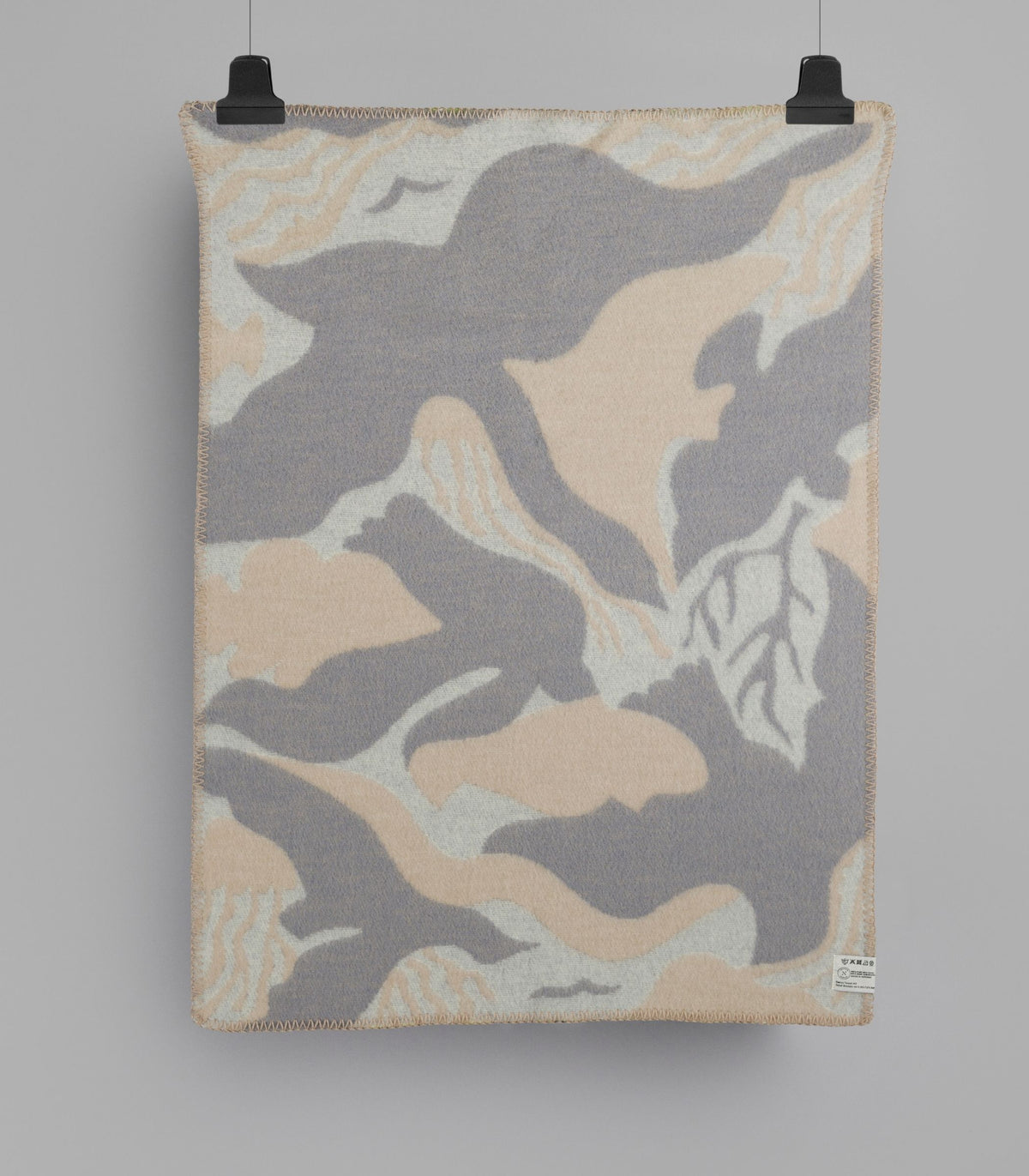 Couverture bébé oiseaux à plat avant