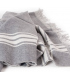 Plaid Inca Luxe Gris