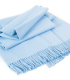 Plaid Paola Bleu Ciel
