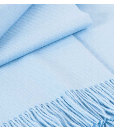 Plaid Paola Bleu Ciel