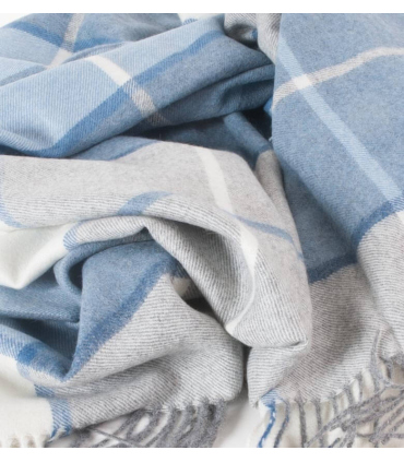 Plaid Hacienda Bleu