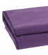 Plaid Aubergine Soft Fleece