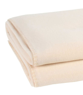 Plaid Soft Fleece Crème