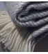 Plaid Naturel Pure Laine Gris