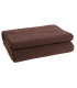 Plaid Soft Fleece Marron