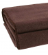 Plaid Soft Fleece Marron