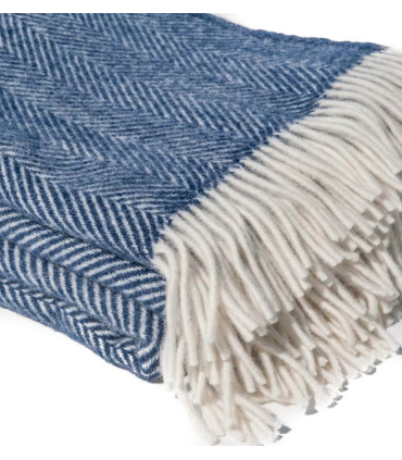 Plaid Chevrons Marine