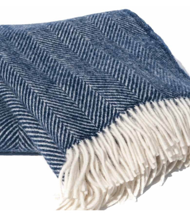 Plaid Chevrons Marine