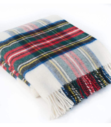 Plaid Pure Laine Écossais Dress Stewart