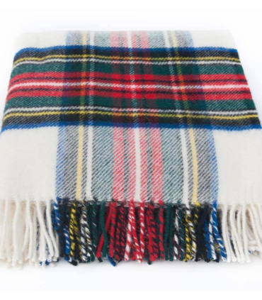 Plaid Pure Laine Écossais Dress Stewart