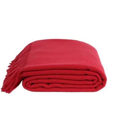 Plaid Laine Rouge Must Have