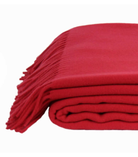 Plaid Laine Rouge Must Have