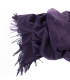 Plaid Paola Aubergine