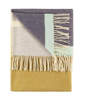 Plaid Pure Laine Eloise Quinel