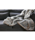 Couvre-lit Fausse Fourrure Luxe Gris Chartreux 250 X 250 cm