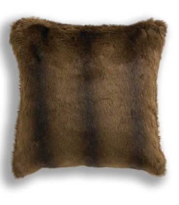 Coussins Fausse Fourrure Luxe Vison 45 X 45 cm