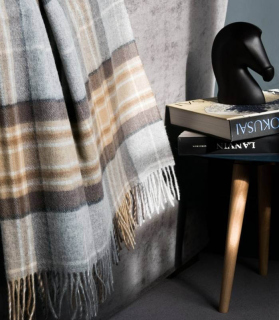 Plaid Laine Mérinos Écossais Mc Kellar
