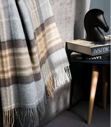 Plaid Laine Mérinos Écossais Mc Kellar