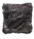 Coussins Fausse Fourrure Luxe Gris 45 X 45 cm