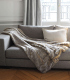 Plaid Fausse Fourrure Marmotte 150 X 170 cm