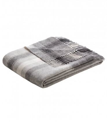 Plaid Cachemire Carreaux Gris