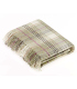 Plaid Pure Laine Écossais Vert Huntingtower