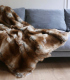 Plaid Couverture en Fausse Fourrure Vison 170X240cm