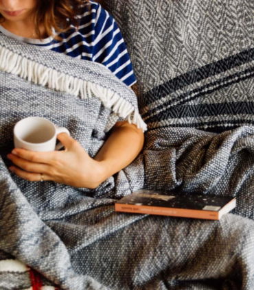 Plaid Alpaga Gris Chiné Nomade