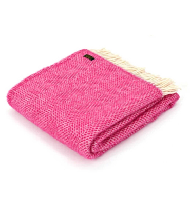 Plaid Laine Beehive Pink