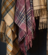 Plaid Ecossais Bruyère - Collection Montacute - 140 X185 cm