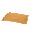 Plaid Bronze en gaze de Coton - Collection Comporta - 130 X 180 cm