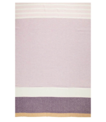 Plaid Laine Rayures Eva