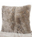 Coussin Fausse Fourrure Marmotte 45X45cm