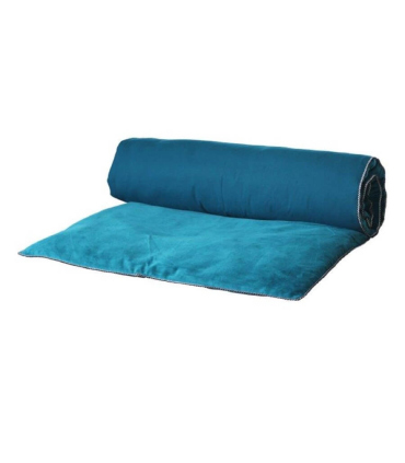 Edredon Velours Bleu Crépuscule 85X200cm