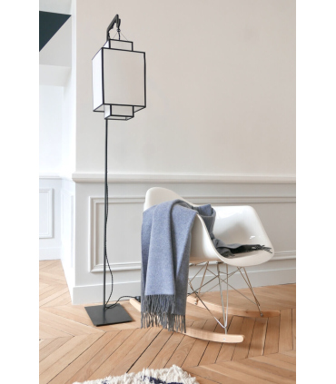 Plaid Cachemire Reversible Bleu et Gris - Collection VENICE