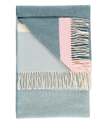 Plaid Pure Laine Eloise Topaz 150 X170 cm