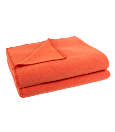 Plaid Soft Fleece Orange