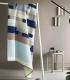 Plaid Pure Laine Bergstaden Beige et Bleu 135 X 200 cm