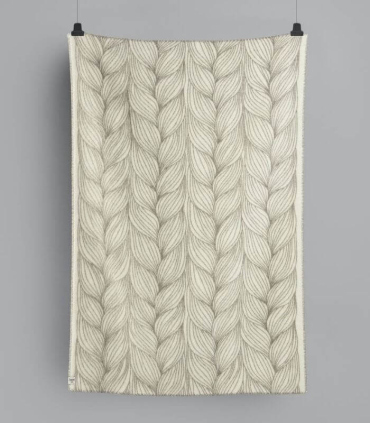 Plaid Pure Laine Design Scandinave 135 X 200 cm