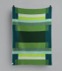 Plaid Pure Laine Mikkel Vert 135 X 200 cm