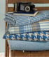Plaid Melbourne Camel Aqua
