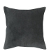 Coussin en Velours ELISE Gris Foncé Tonnerre - Choix de Tailles