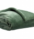 Plaid Cocooning Effet Mouton Vert Amande - Choix de tailles