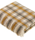 Plaid Ecossais Jaune et Gris - Collection Country 140 X 185 cm