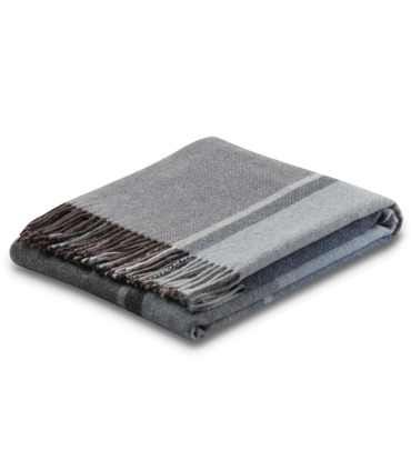 Plaid Cachemire Écossais Bleu 130 X 170 cm - Collection VENICE