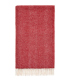Plaid Laine Chevrons Rouge 140X185 cm
